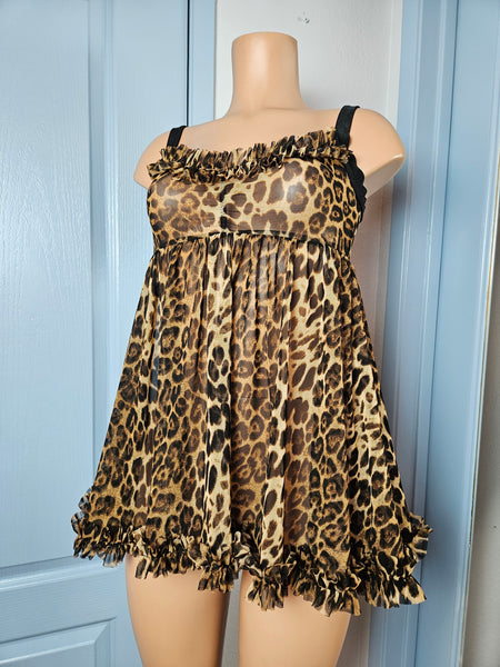 BABYDOLL in Leopard