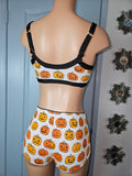 HALLOWEEN PUMPKIN BRALETTE